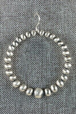 Sterling Silver Navajo Pearl Earrings - Jan Mariano
