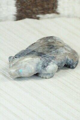 Badger Zuni Fetish Carving - Derrick Kaamasee - High Lonesome Trading