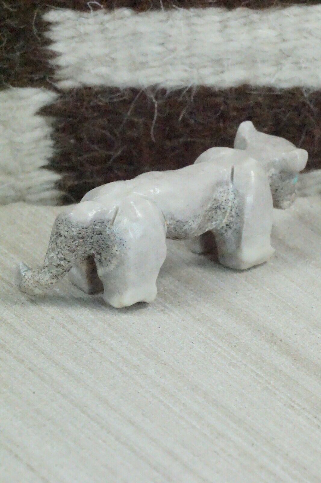 Buffalo Zuni Fetish Carving - Allison White