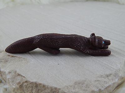 Coyote Zuni Fetish Carving - Wilfred Cheama - High Lonesome Trading