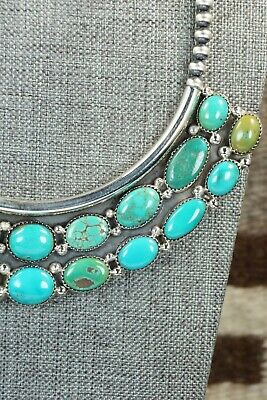Turquoise & Sterling Silver Necklace - Roberta Begay