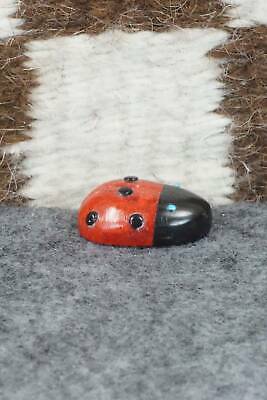 Lady Bug Zuni Fetish Carving - Reynold Lunasee