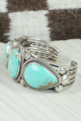 Turquoise & Sterling Silver Bracelet - Rick Martinez
