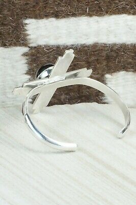 Onyx & Sterling Silver Zia Bracelet - Thomas Valencia