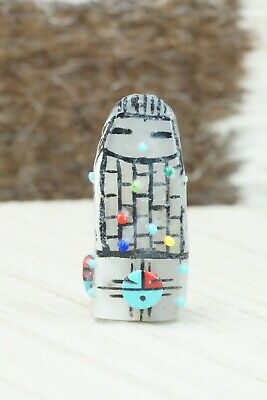 Corn Maiden Zuni Fetish Carving - Jared Amesoli