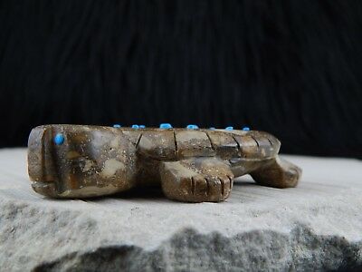 Turtle Zuni Fetish Carving - Reynold Lunasee - High Lonesome Trading