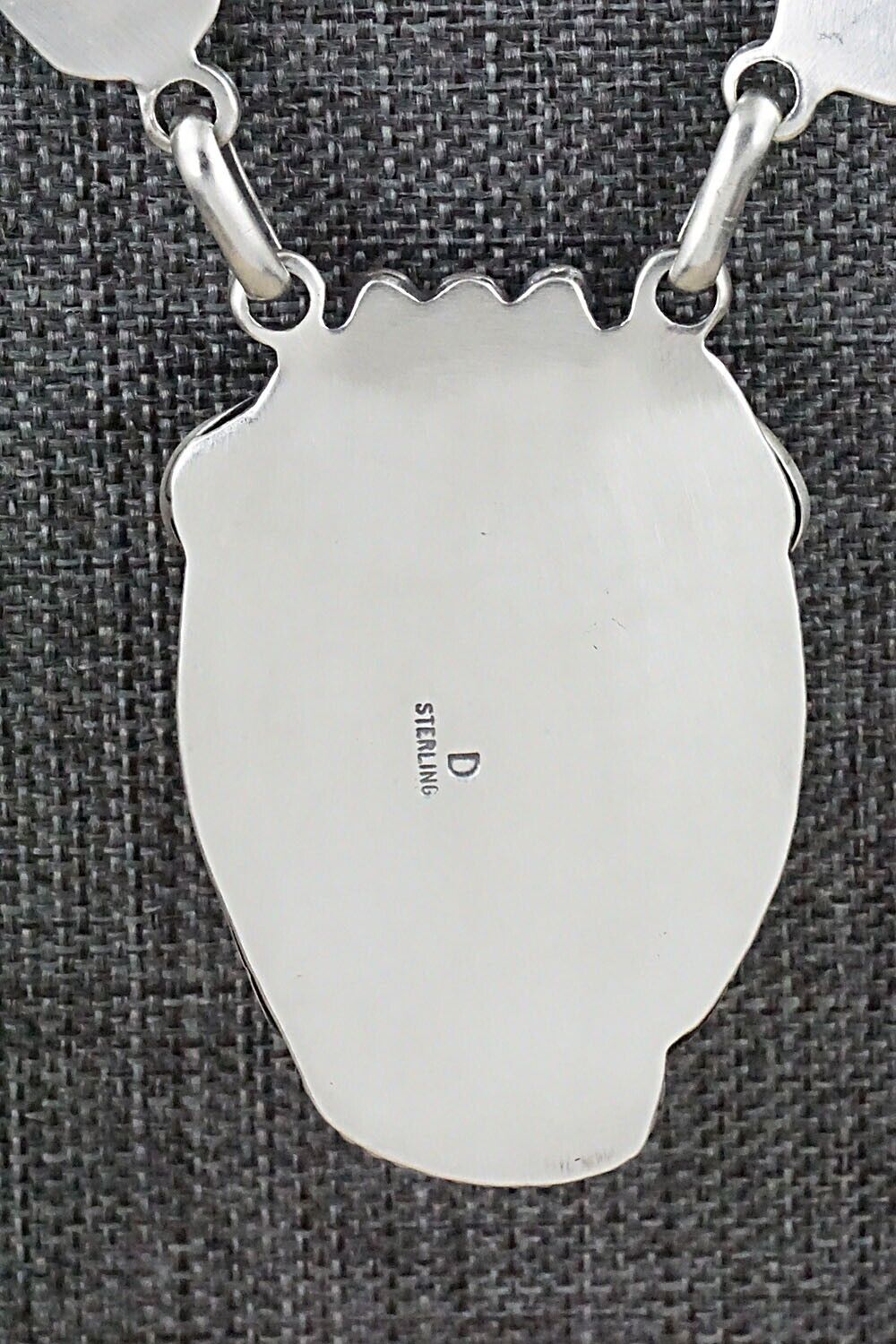 Turquoise & Sterling Silver Necklace - Davey Morgan