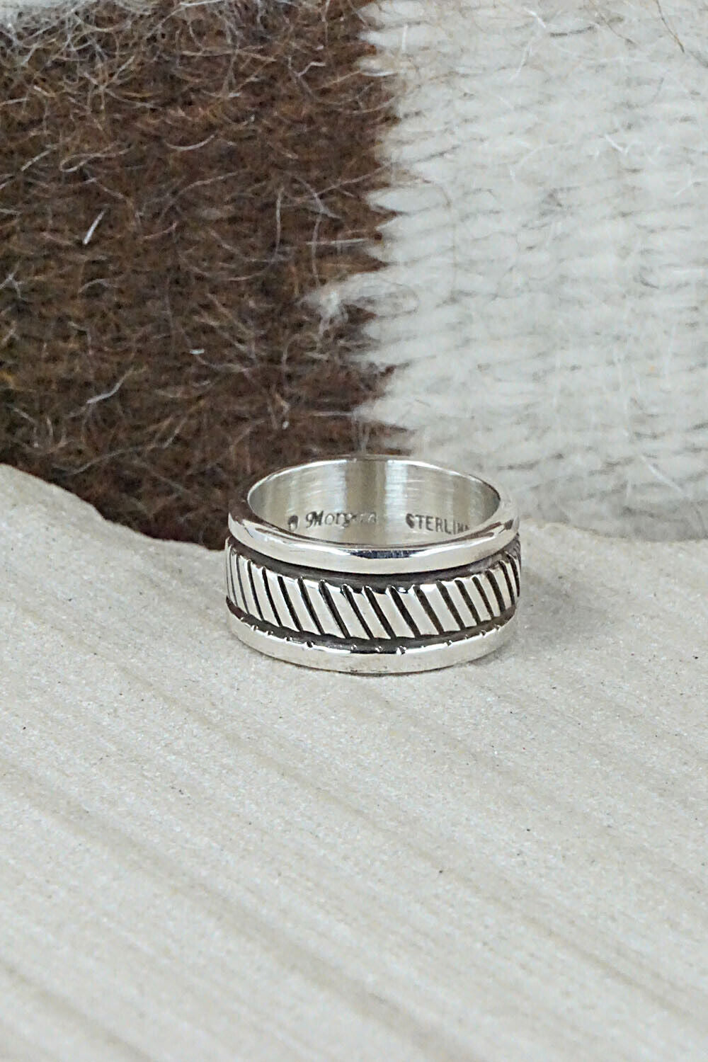 Sterling Silver Ring - Bruce Morgan - Size 5.5