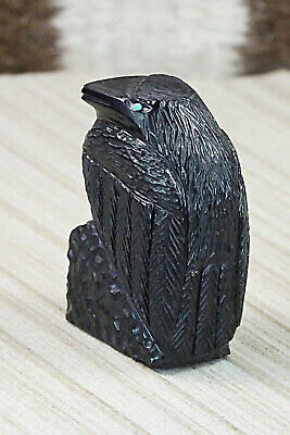 Crow Zuni Fetish Carving - Mike Tucson