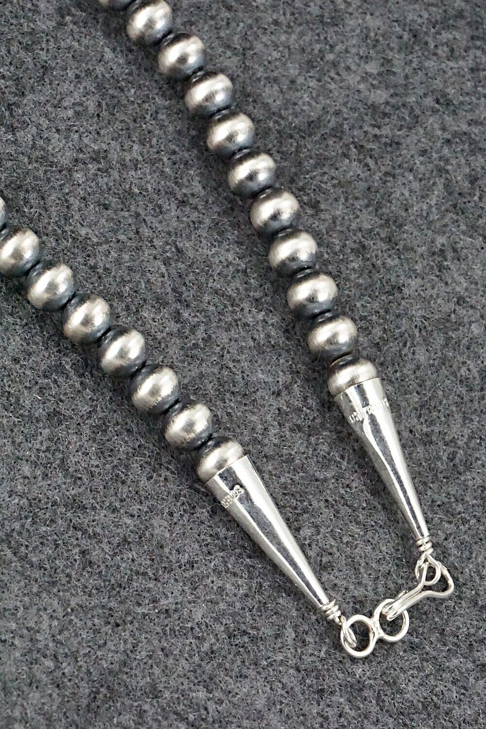 White Buffalo & Sterling Silver Necklace - Tom Lewis