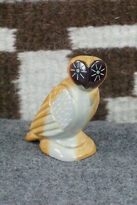 Owl Zuni Fetish Carving - Enrike Leekya