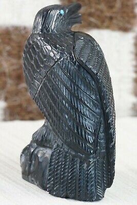 Crow Zuni Fetish Carving - Derrick Kaamasee