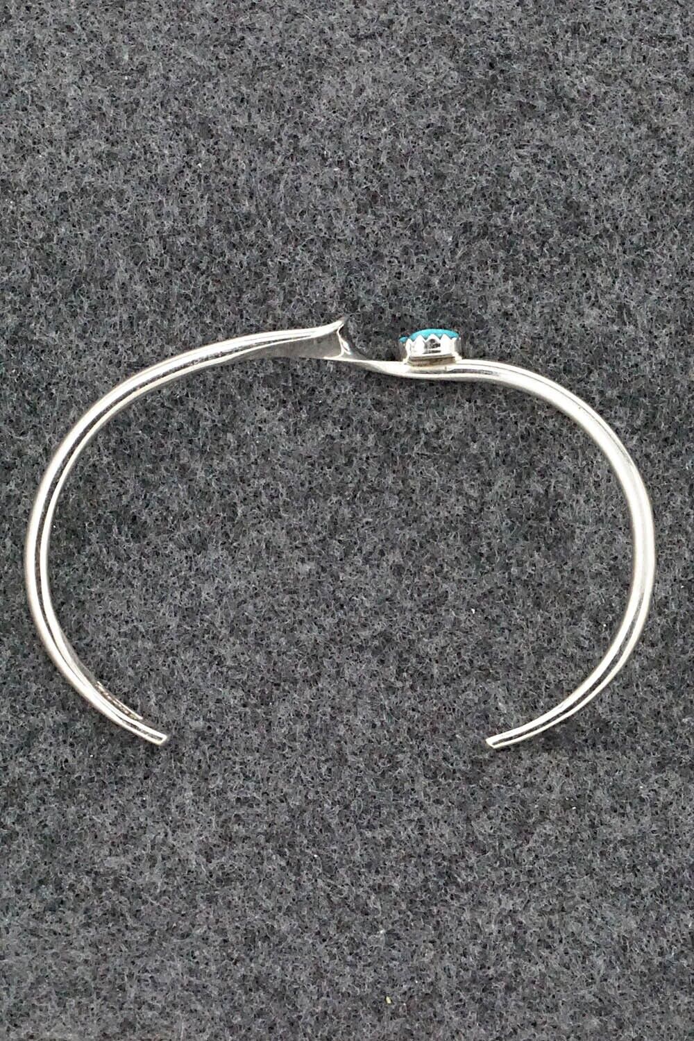 Turquoise & Sterling Silver Bracelet - Yolanda Skeets
