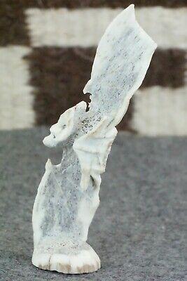 Bat Zuni Fetish Carving - Lewis Malie Jr. - High Lonesome Trading