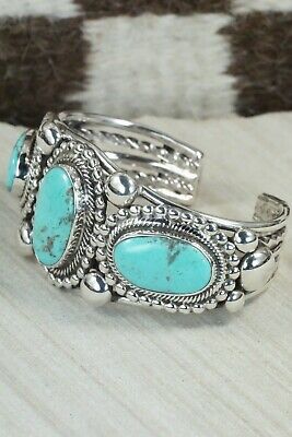Turquoise & Sterling Silver Bracelet - Rick Martinez