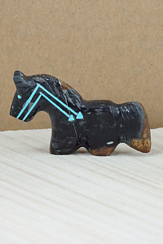 Horse Zuni Fetish Carving - Rodney Laiwakete