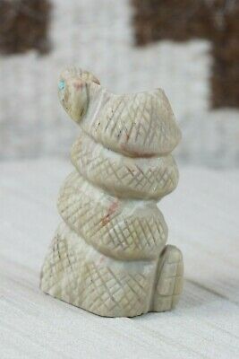 Rattle Snake Zuni Fetish Carving - Lavina Kaskalla - High Lonesome Trading