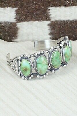 Turquoise and Sterling Silver Bracelet - Thomas Yazzie