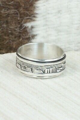 Sterling Silver Ring - Elaine Becenti - Size 10.5