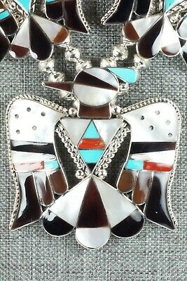 Multi Stone & Sterling Silver Squash Blossom Set - Bobby Shack