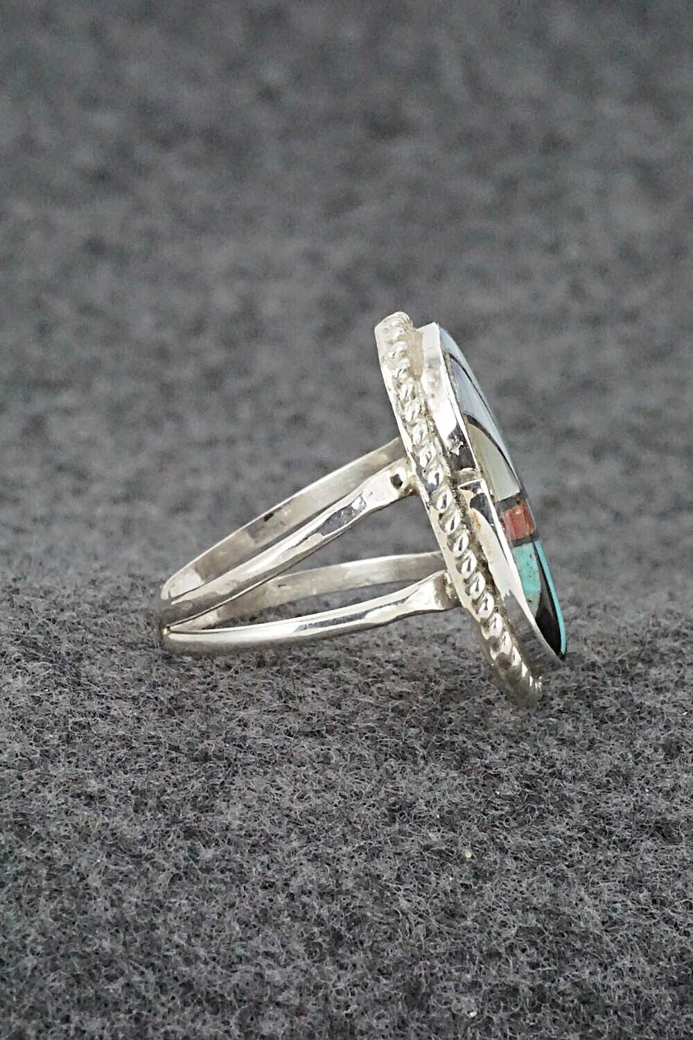 Multi Stone & Sterling Silver Ring - Ola Eriacho - Size 7