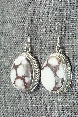 Wild Horse & Sterling Silver Earrings - Annie Spencer