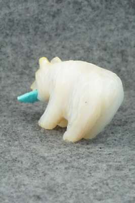 Bear Zuni Fetish Carving - Andres Quandelacy