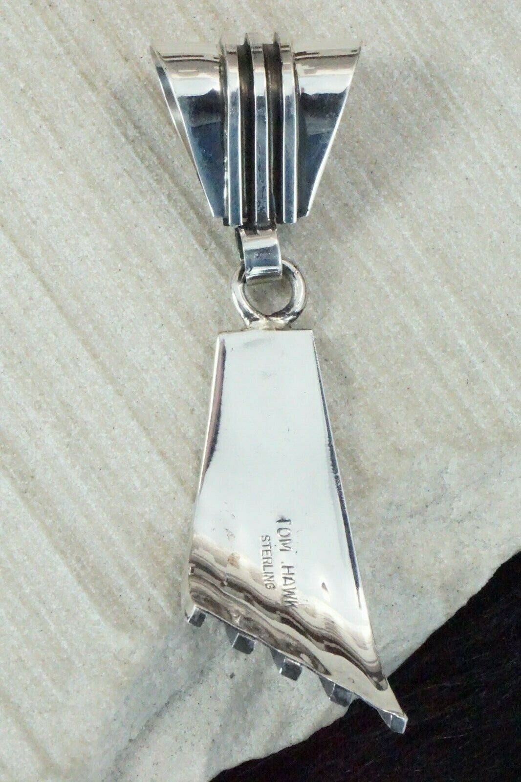 Sterling Silver Pendant - Tom Hawk