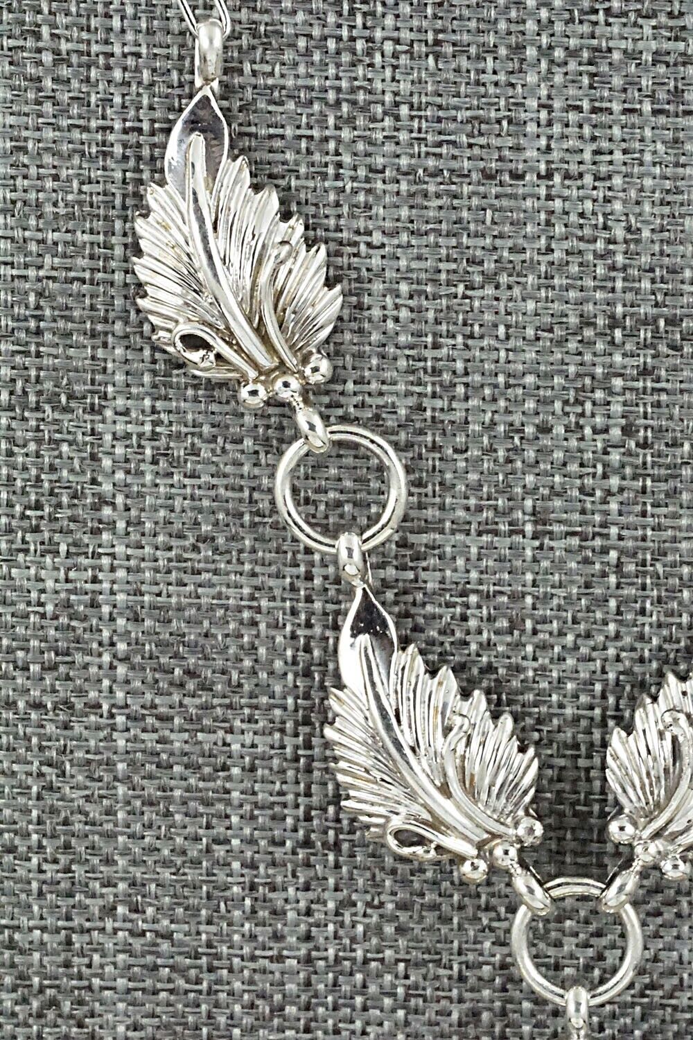 Turquoise & Sterling Silver Necklace - Mark Barney