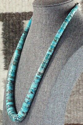 Turquoise & Sterling Silver Necklace - Joann Garcia