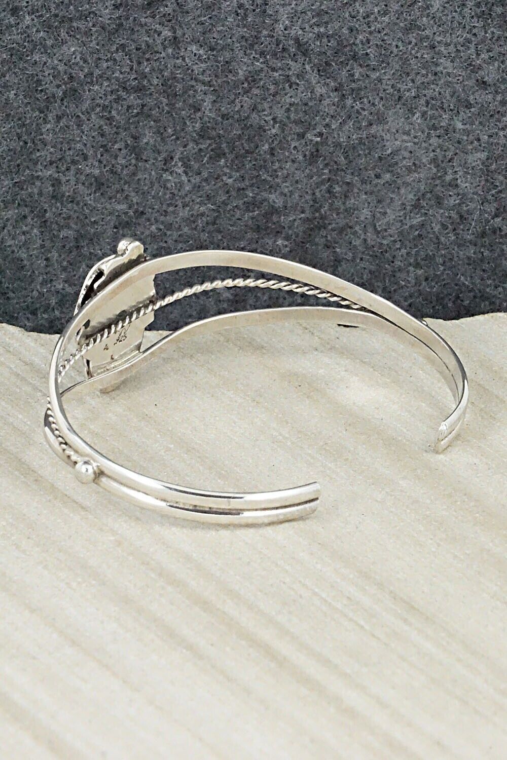 Turquoise & Sterling Silver Bracelet - Alice Rose Saunders