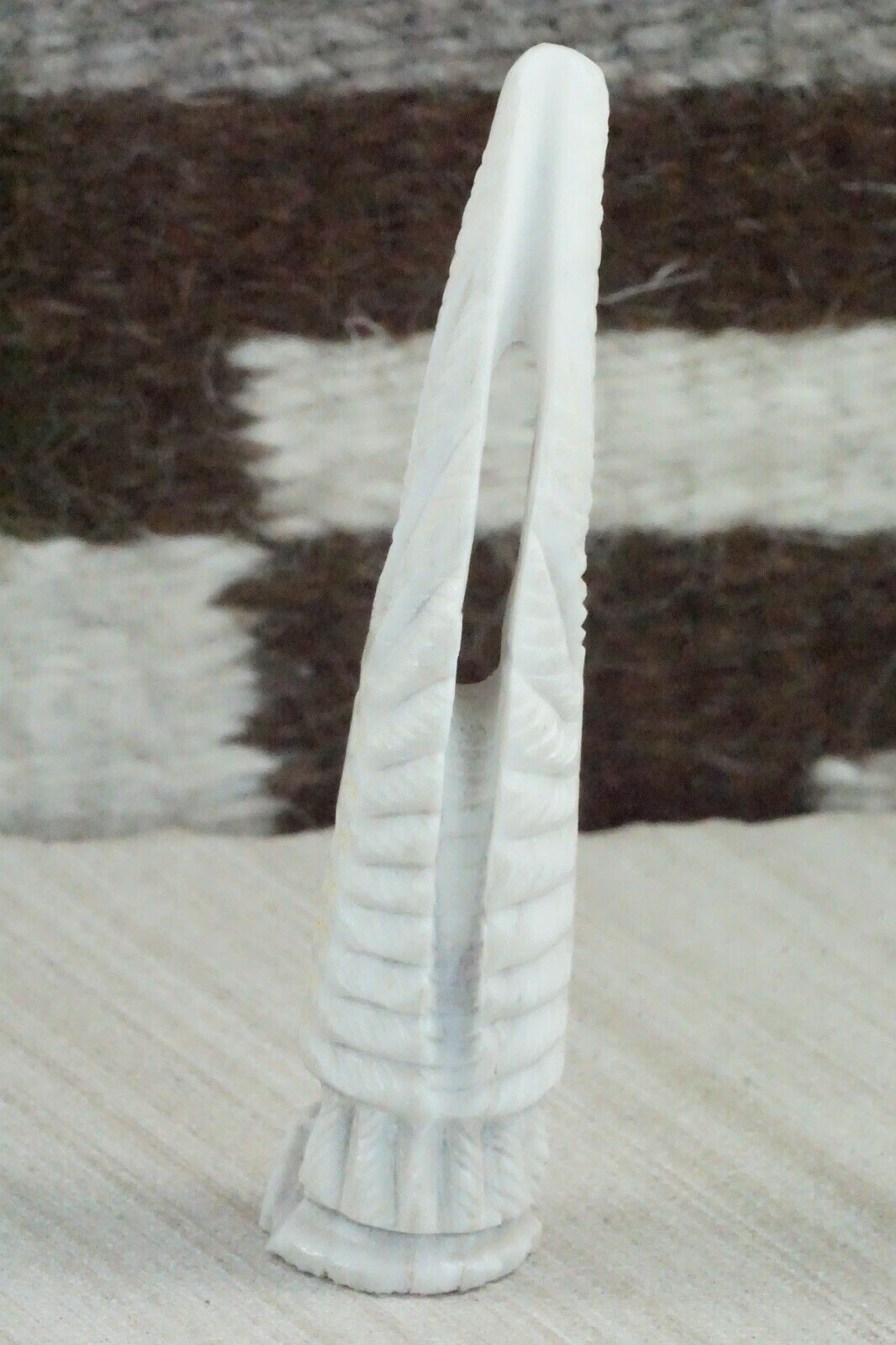 Eagle Zuni Fetish Carving - Garrick Weeka