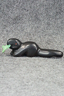 Otter Zuni Fetish Carving - Justin Red Elk
