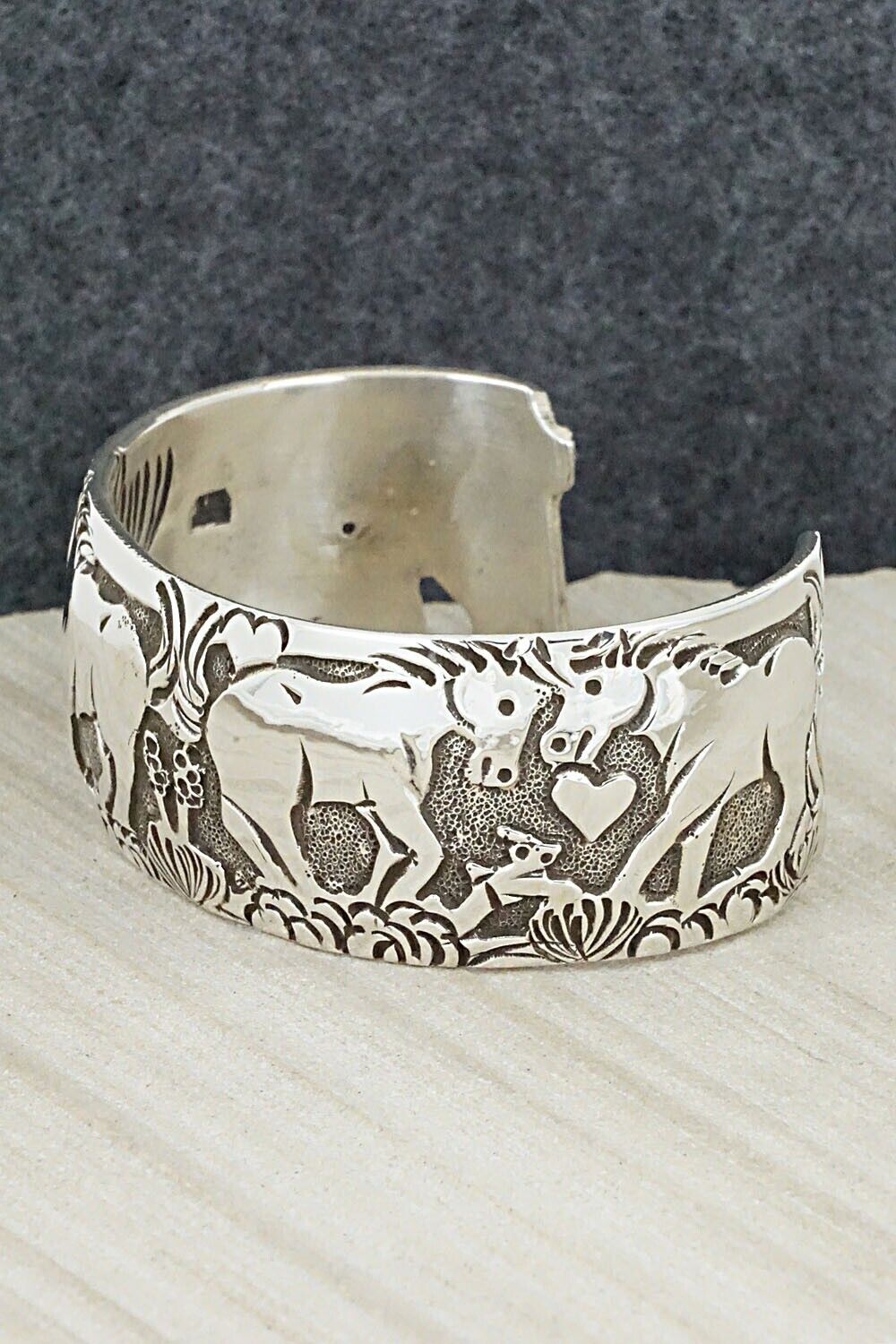 Sterling Silver Bracelet - Lloyd Becenti