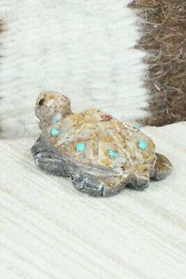 Turtle Zuni Fetish Carving - Carl Etsate