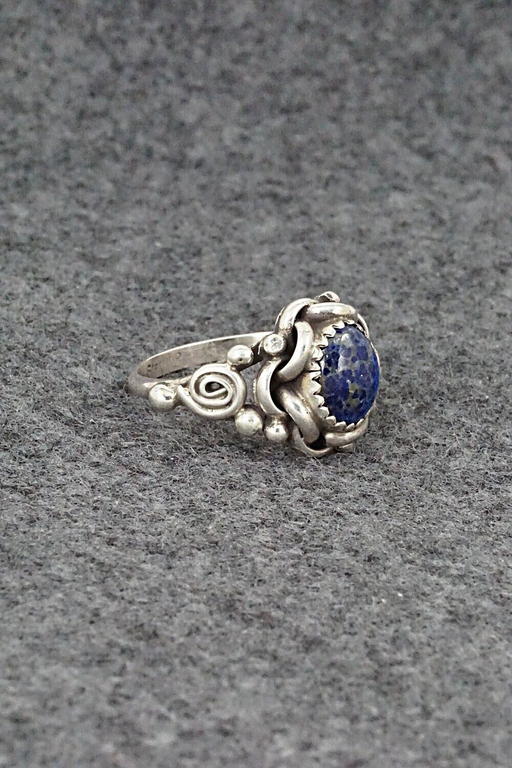 Lapis & Sterling Silver Ring - Maritta Martinez - Size 7.5