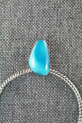Turquoise & Sterling Silver Earrings - Annie Spencer - High Lonesome Trading