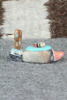 Duck Zuni Fetish Carving - Darrin Boone
