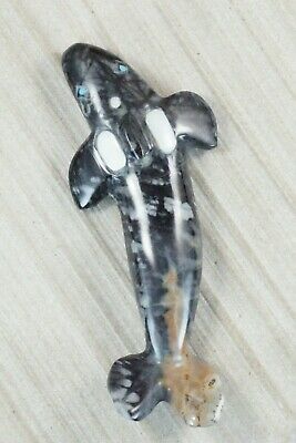 Whale Zuni Fetish Carving - Todd Etsate