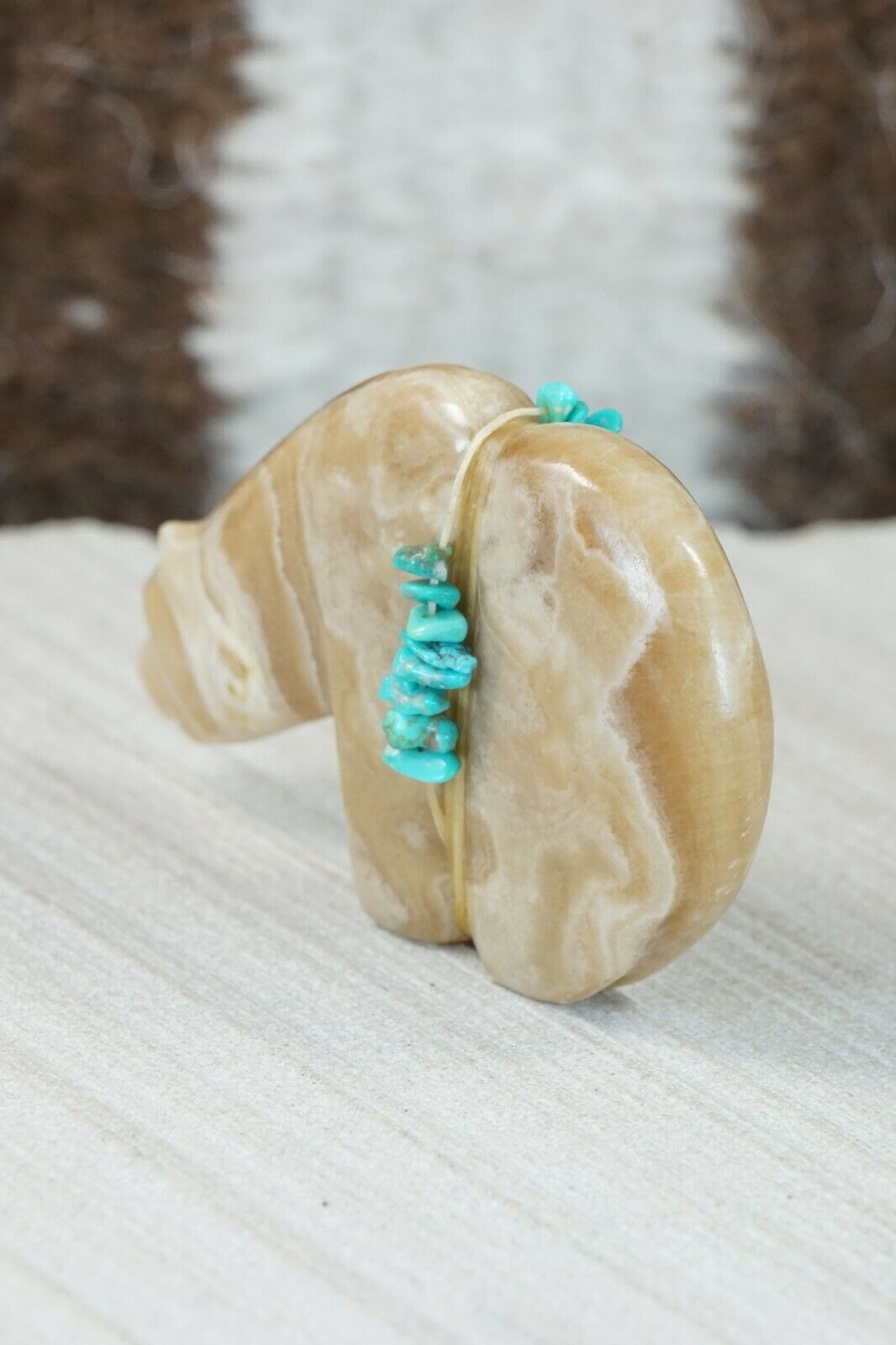 Bear Zuni Fetish Carving - Paulette Quam