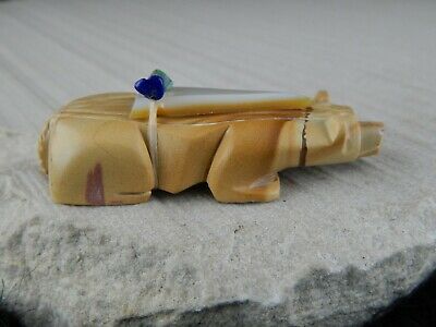 Bear Zuni Fetish - Alex Tsethlikai - Zuni Bear Carving - Native American - High Lonesome Trading