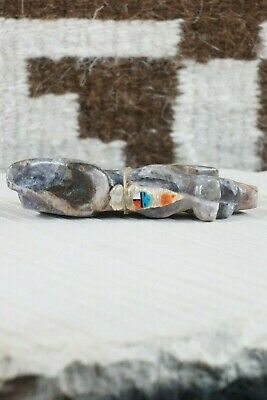 Mountain Lion Zuni Fetish Carving - Kevin Quam - High Lonesome Trading