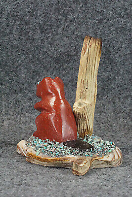 Beaver Zuni Fetish Carving - Justin Natewa