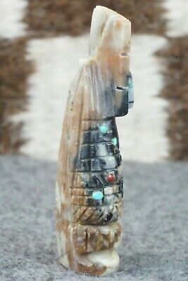 Corn Maiden Zuni Fetish Carving - Carl Etsate