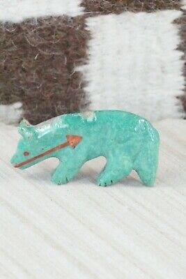 Wolf Zuni Fetish Carving - Andres Quandelacy