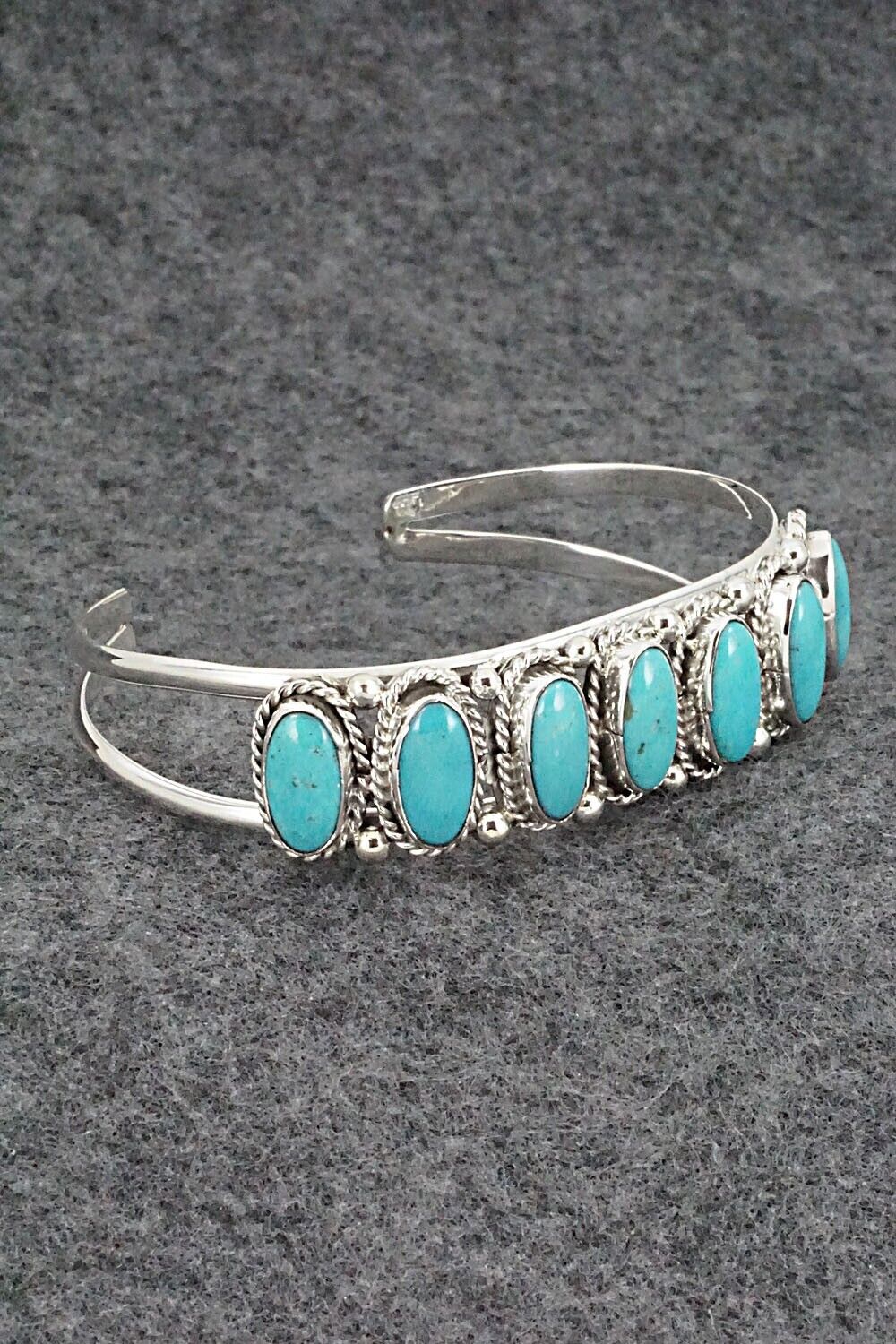 Turquoise & Sterling Silver Bracelet - Roberta Begay