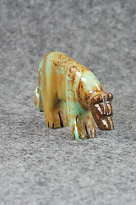 Mountain Lion Zuni Fetish Carving - Andres Quandelacy