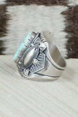 Turquoise & Sterling Silver Ring - Derrick Gordon - 11