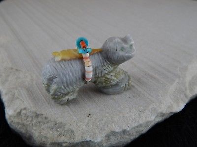 Bear - Zuni Fetish - Jeffery Yunie - Zuni Bear Carving - Native American - High Lonesome Trading