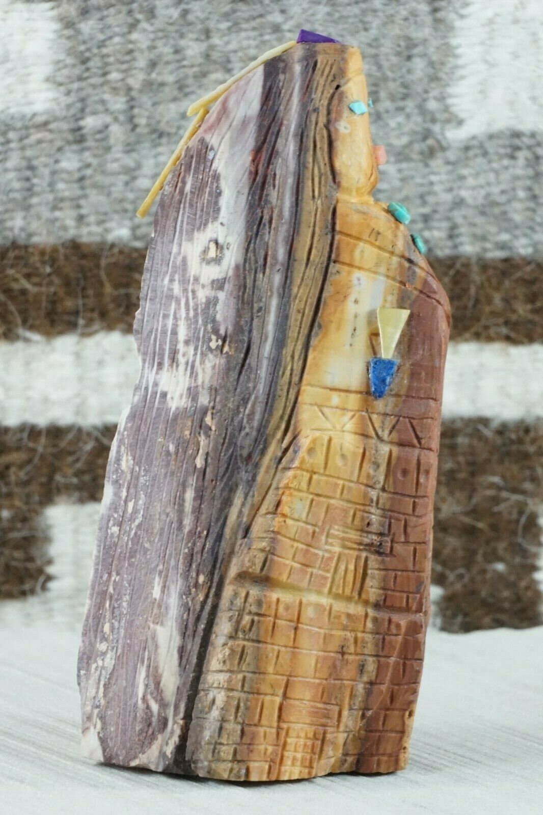 Corn Maiden Zuni Fetish Carving - Jon Quam - High Lonesome Trading